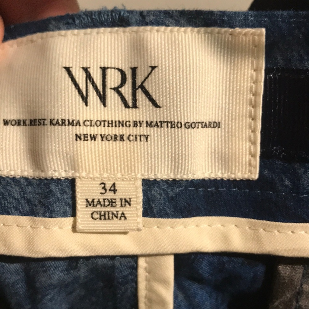 WRK WORK. REST. KARMA shorts - Picture 3 of 3